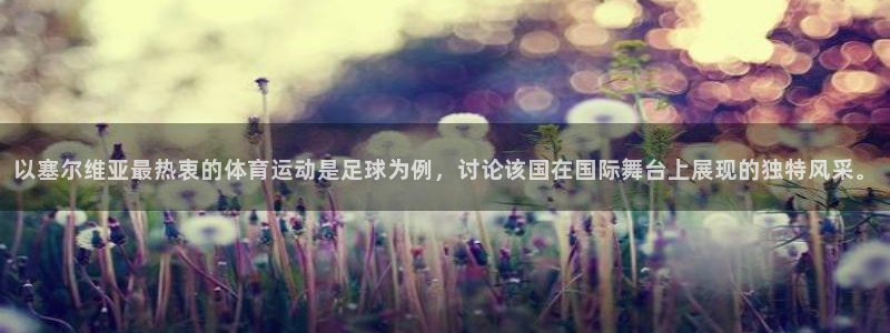 米兰体育官方正版app集团logo：以塞尔维亚最热衷的体育运